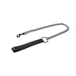 Lesă BDSM cu lanț metalic Fierce Euphoria 80 cm