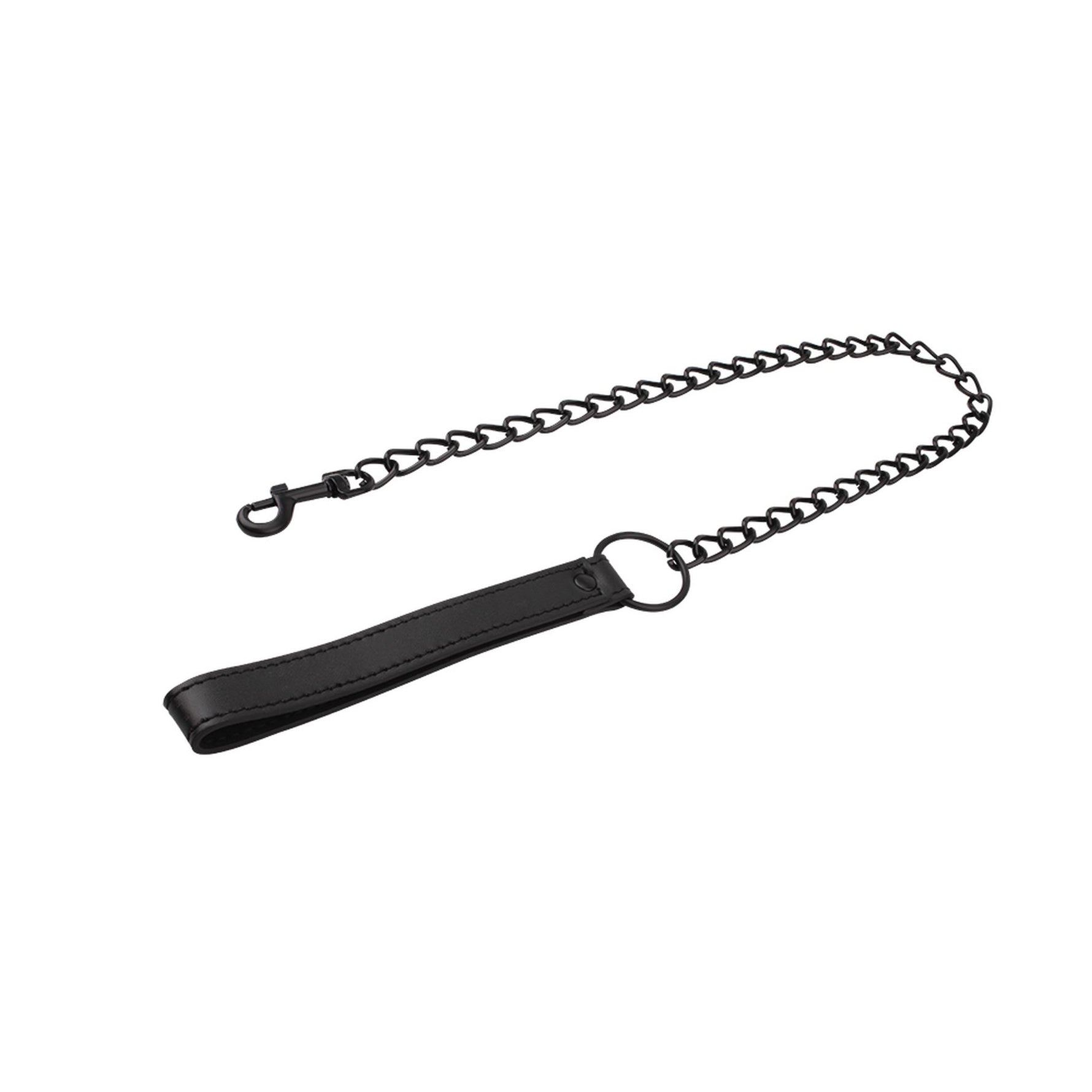 Lesă BDSM cu lanț metalic Fierce Euphoria 80 cm