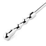 Dop anal din oțel HeavyFun cu mâner lung 27,5 cm