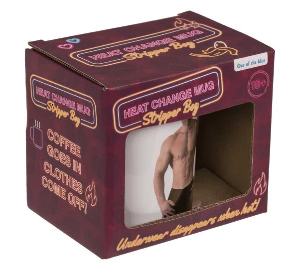 Cană termică cu efect Stripper Boy 350 ml