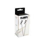 Cleme reglabile pentru mameloane Fantasy cu lanț 31 cm