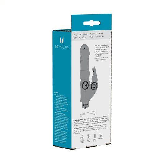 Vibrator impermeabil Me You Us Water Bunny violet 13,5 cm