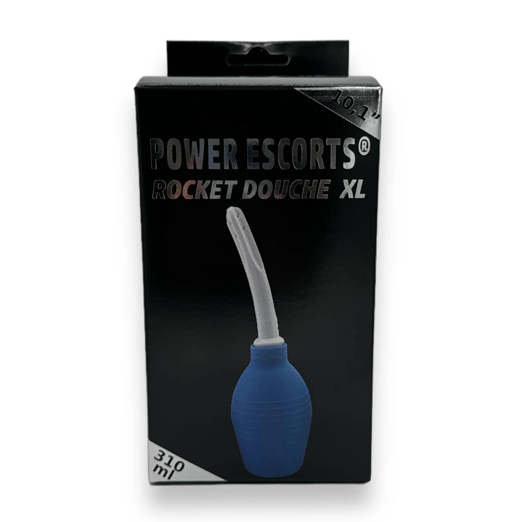 Duș anal Rocket XL Power Escorts, 330 ml, albastru