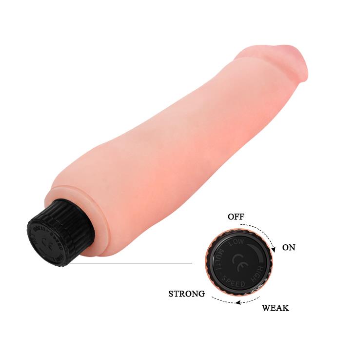Vibrator realist flexibil Baile 23,5 cm