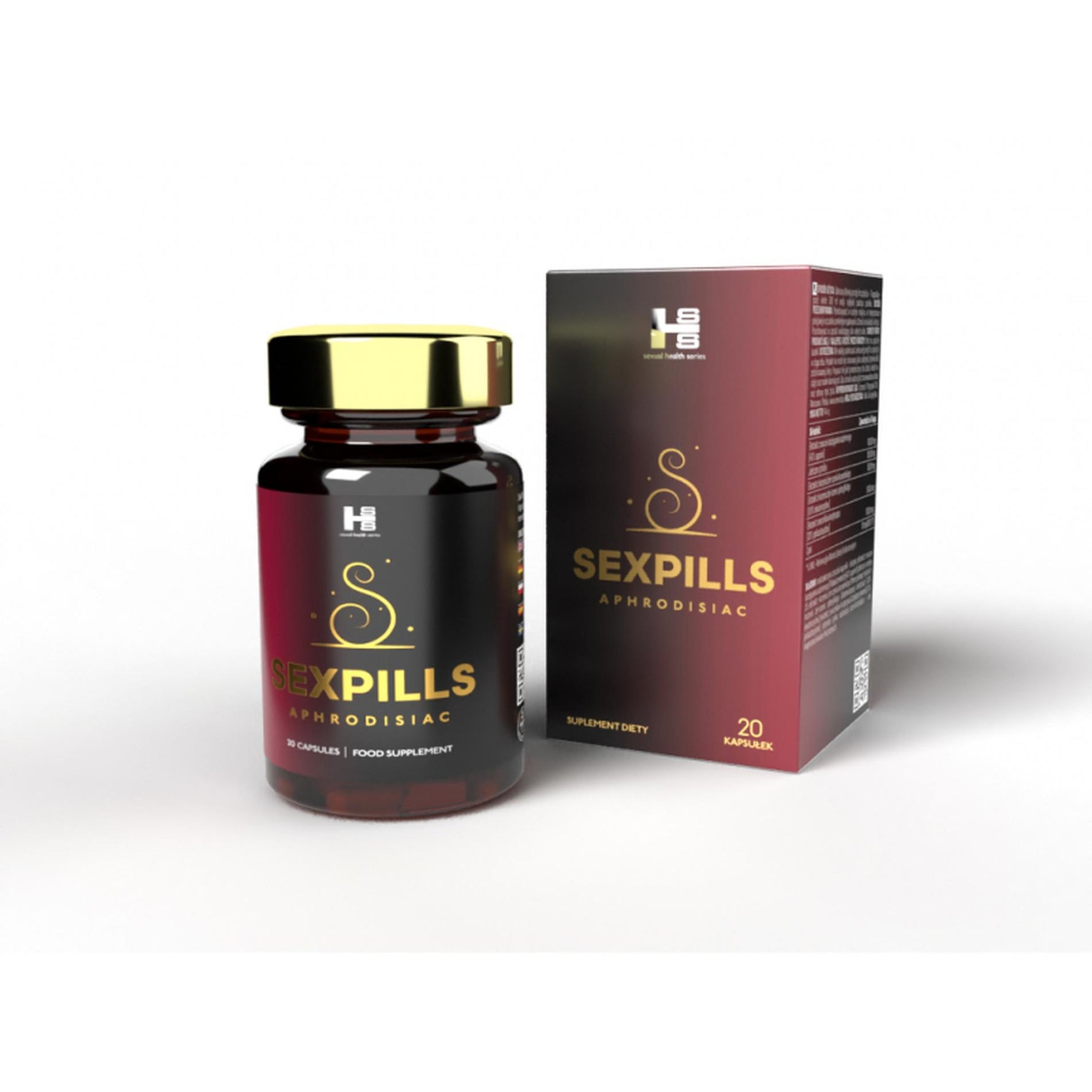 Capsule afrodisiace Sex Pills Sexual Health Series 20 buc
