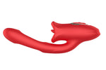 Stimulator clitoridian din silicon Bite Mouth 3.0 cu mișcare USB a limbii