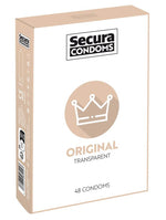 Prezervative Secura Original 48 bucăți 18 cm