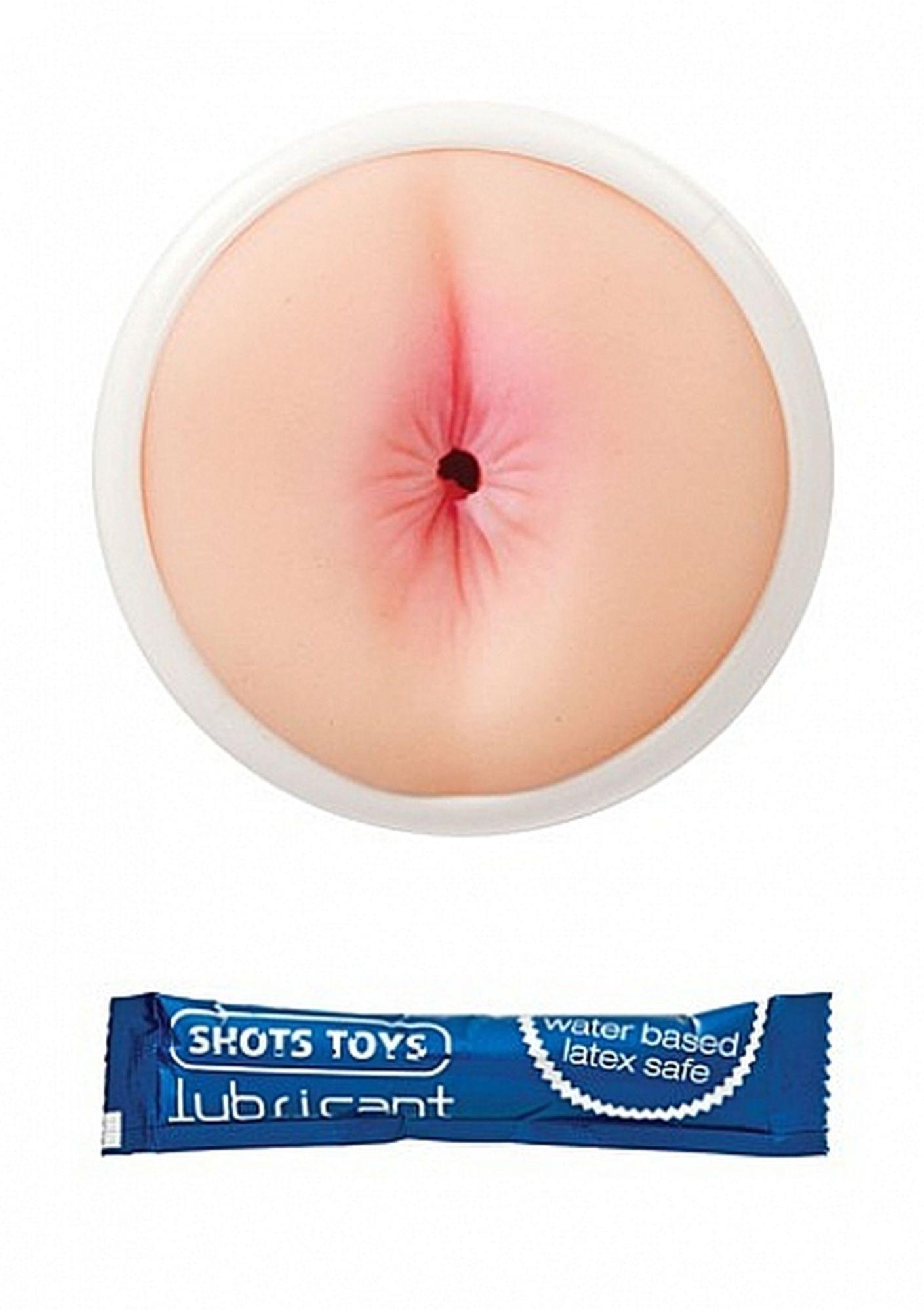 Masturbator anal Easy Rider ShotsToys 15,7 cm impermeabil