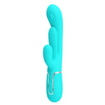 Vibrator Pretty Love Twinkled Tenderness Velvet Bunny cu 7 funcții