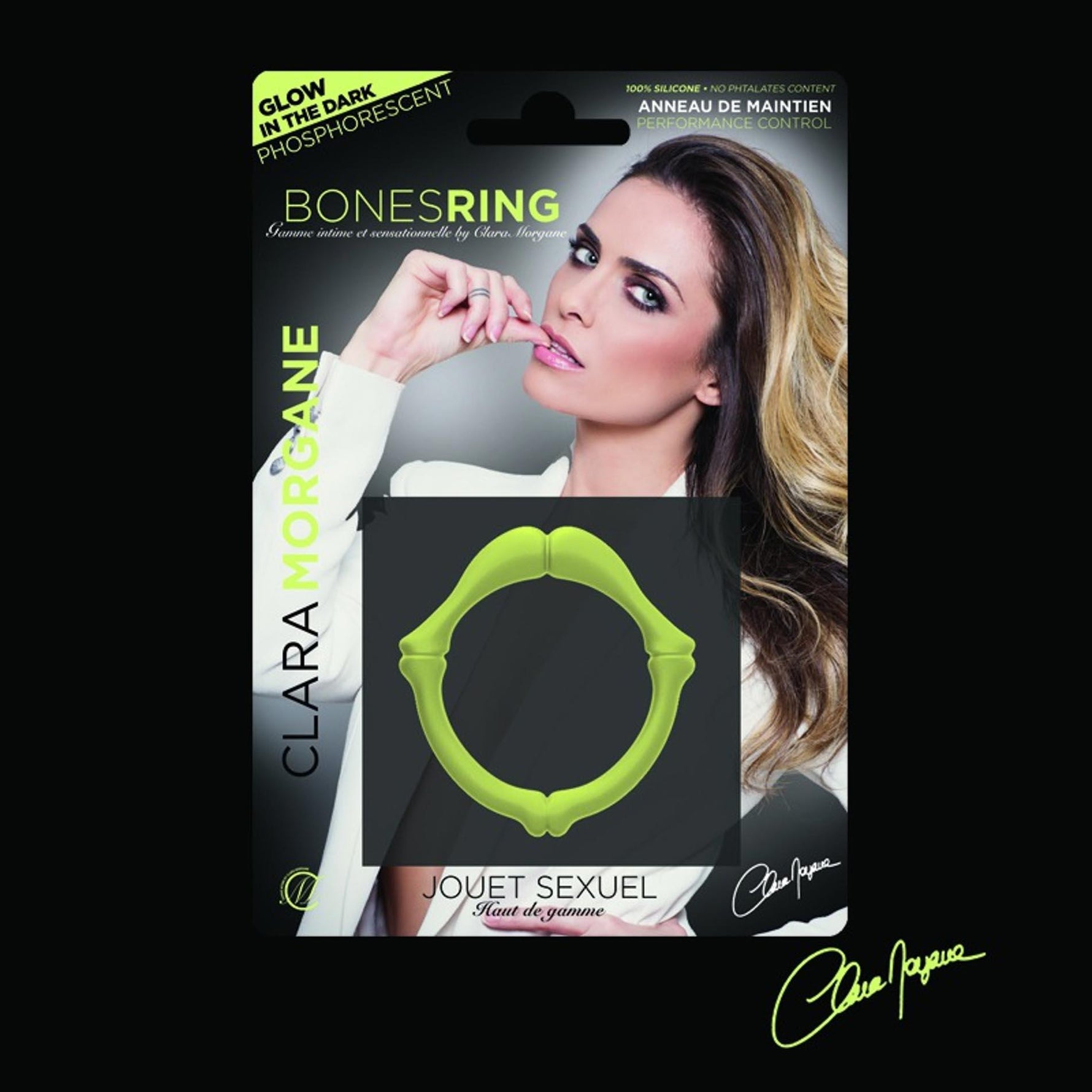 Clara Morgane Inel de erecție fosforescent