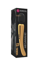 Aparat de masaj vibrant Dorcel Megawand Gold USB 29 cm