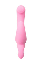 Vibrator rotativ JOS Twistme Iepuraș, silicon roz, USB, 19,5 cm