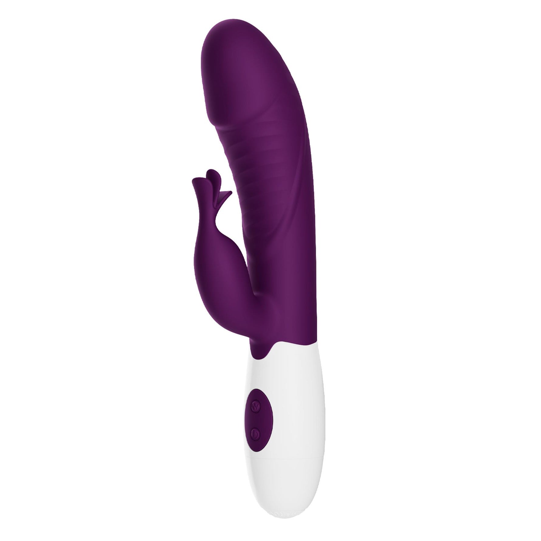 Vibrator Pretty Love din silicon cu model iepuraș, 30 de funcții, 19-8 cm