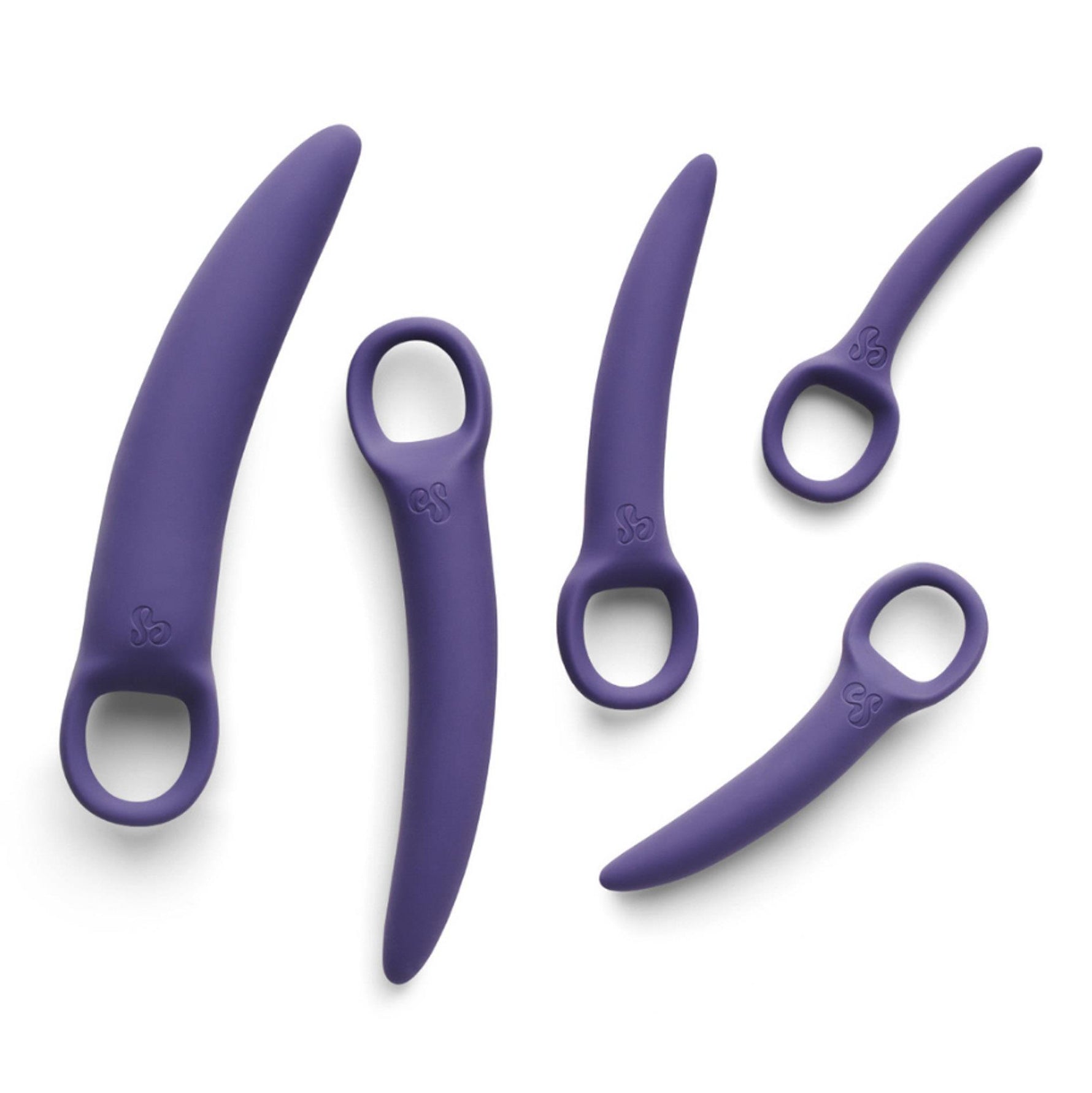Set dilatatoare vaginale din silicon So Divine, 5 mărimi