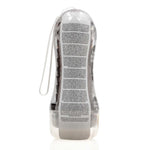Masturbator texturat RealRock TPE Negru 21 cm