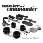 Set de bondage Crushious Master & Cummander cu 11 piese
