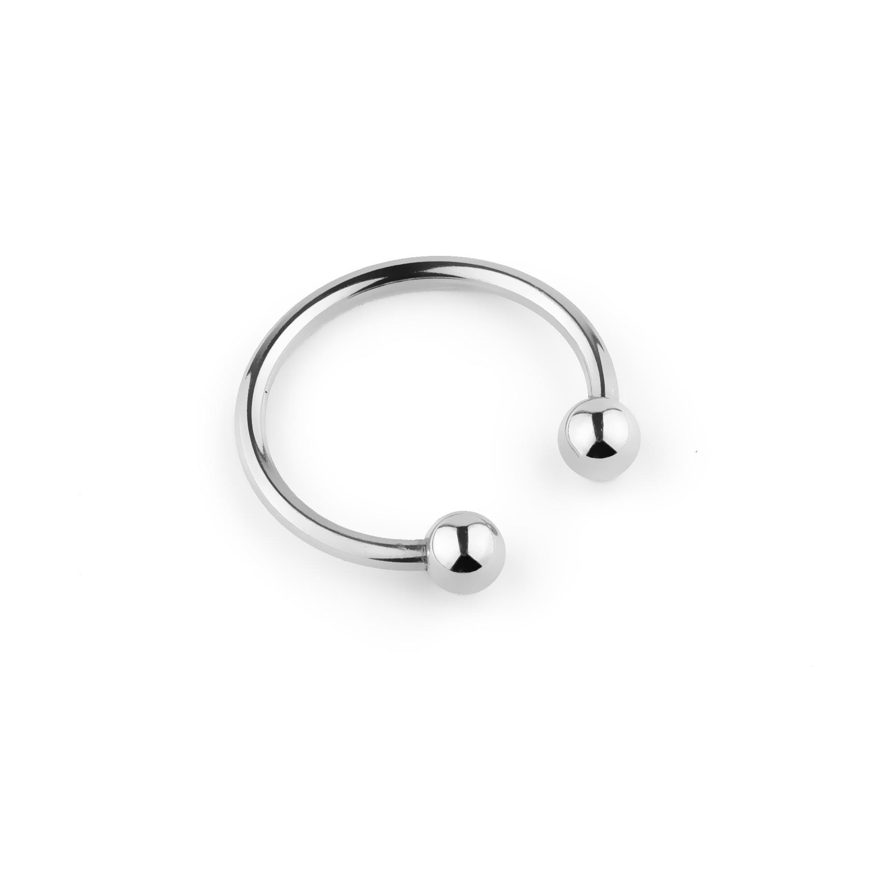 Inel pentru penis din oțel inoxidabil HeavyFun seria B de 32 mm
