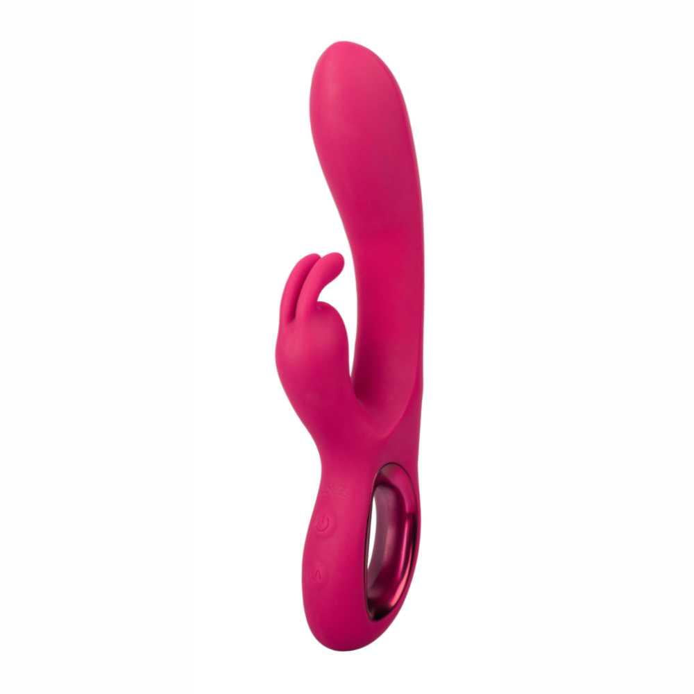 Vibrator de tip iepuraș din silicon Deep Vibes cu 10 moduri