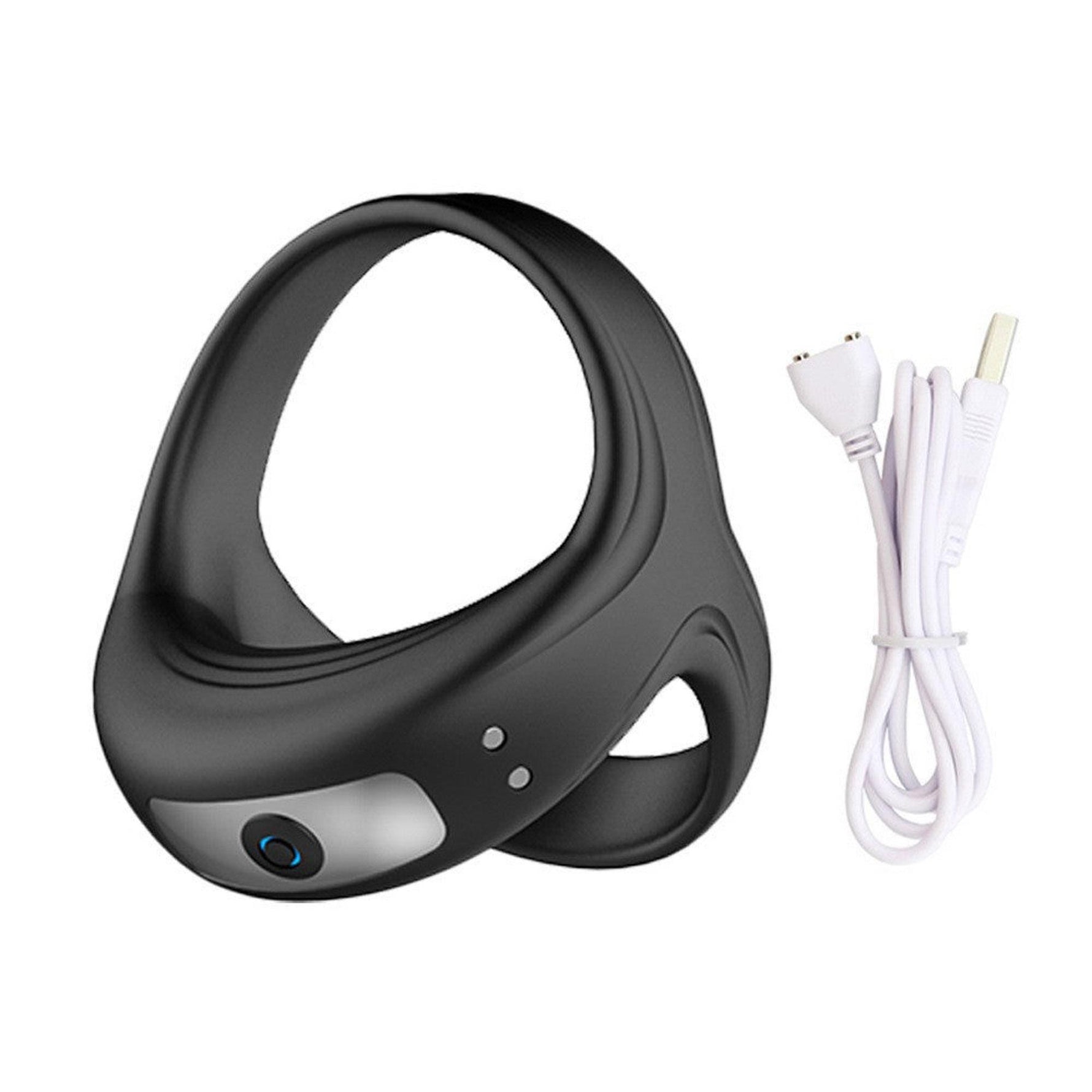 Inel vibrant pentru penis Lovesecret din silicon premium, impermeabil, cu USB