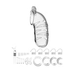Cușcă de castitate ManCage din policarbonat de 14 cm