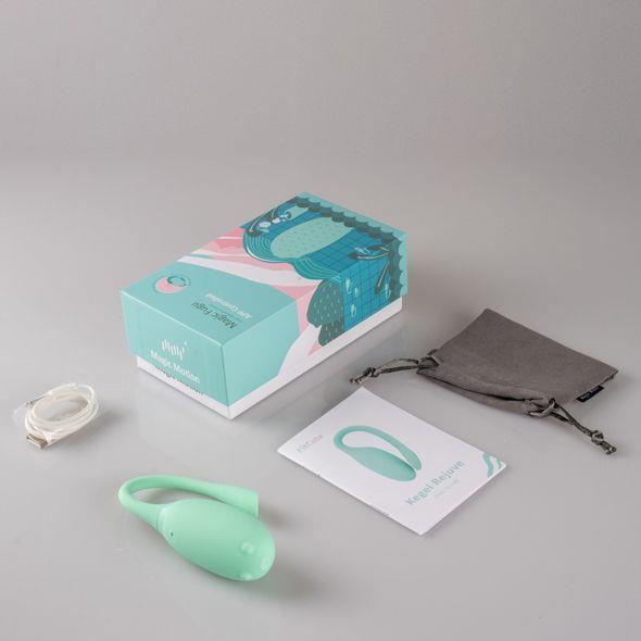 Magic Motion - Vibrator inteligent purtabil Fugu Verde