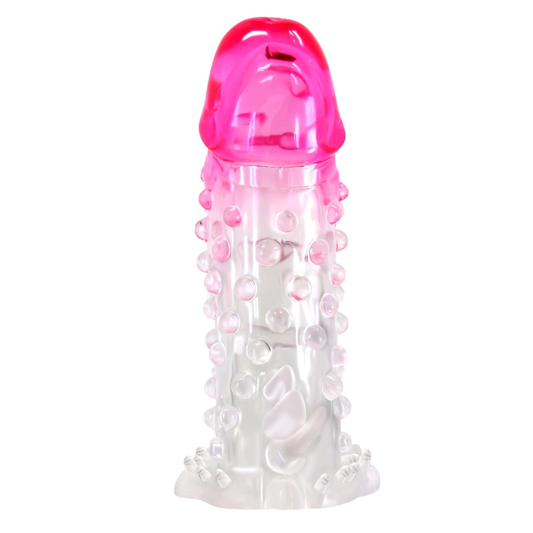 Extensie de penis Wilford Pretty Love 13,5 cm impermeabilă cu dop anal