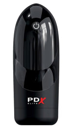 Masturbator vibrant PDX Elite Hydrogasm, impermeabil, USB, 20 cm