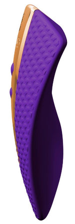Stimulator clitoridian USB Shunga Obi din silicon violet