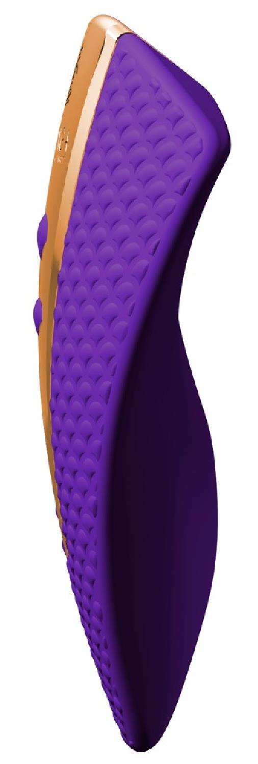 Stimulator clitoridian USB Shunga Obi din silicon violet