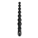 Pretty Love Dedron Vibrator Anal cu USB, Negru, 25 cm