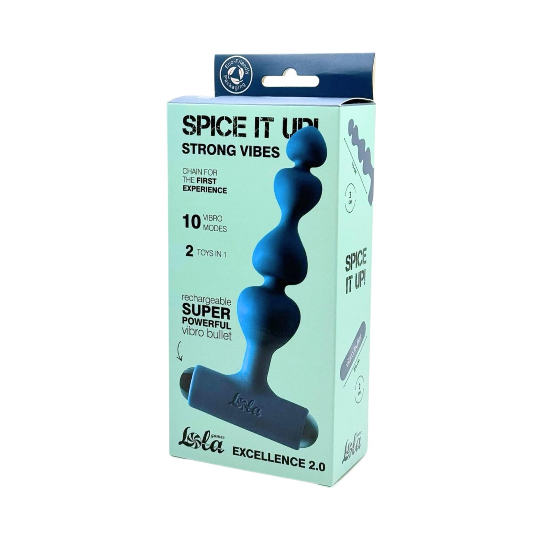 Lanț anal vibrant Excellence 2.0 Spice It Up