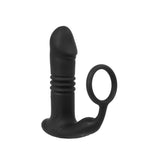 Masaj de prostată penetrant vibrant din silicon Hades Fantasy USB 14cm