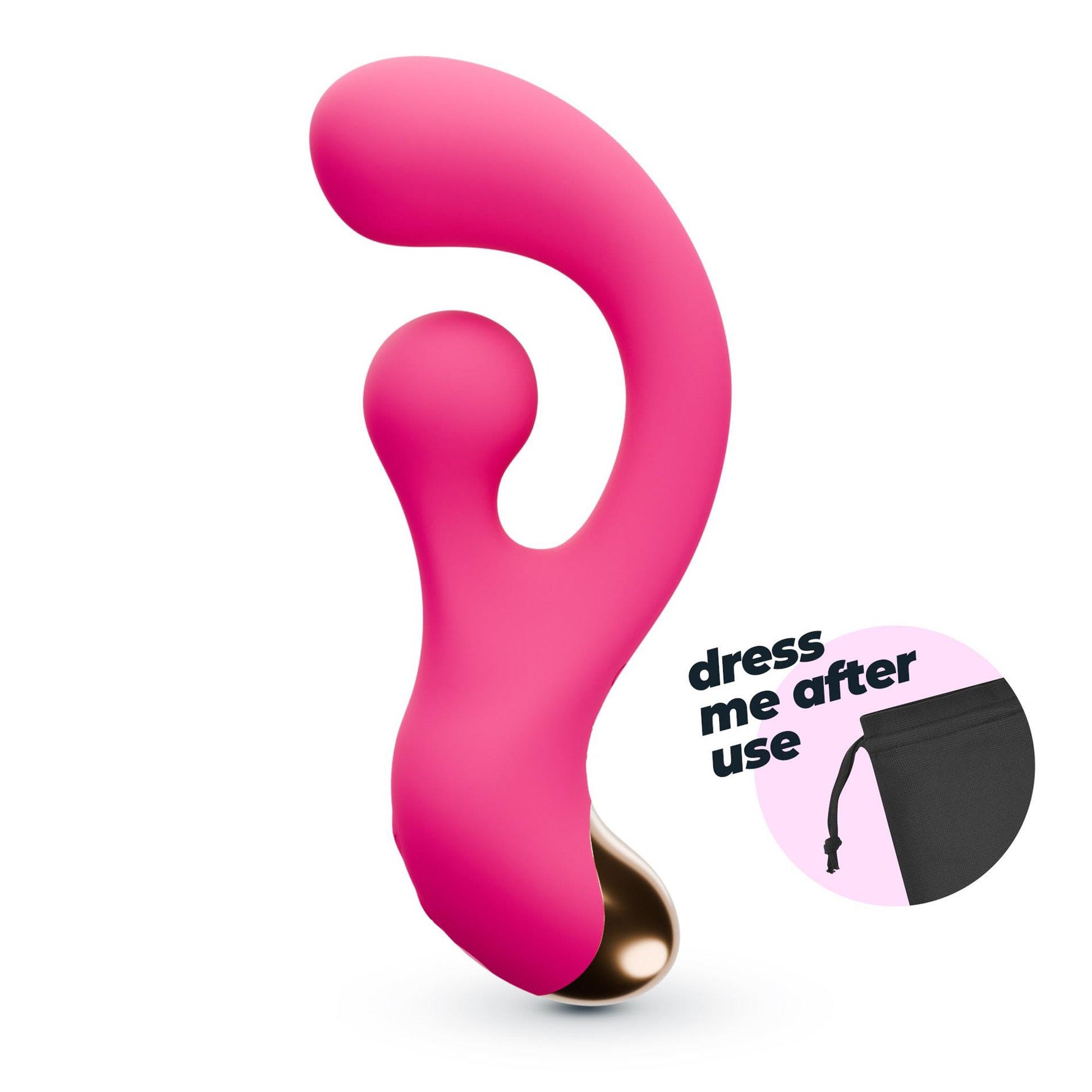 VIBRATOR CRUSHIOUS PLACE CU STIMULARE ROTATIVĂ