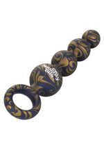 Mărgele anale din silicon Calexotics violet 11,5 cm