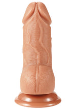 Dildo realist Inferno Hidden Desire din PVC, 14 cm, cu ventuză