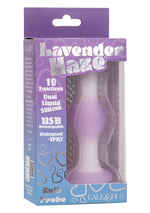 Dop anal vibrant din silicon Calexotics Lavender Haze, violet