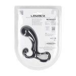 Masaj prostată Levelz M din silicon, negru, 13 cm