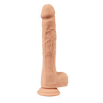 Dildo realist cu vibrații Fantasy Zeus, 21 cm, cu telecomandă