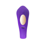 Vibrator Leto Fantasy din silicon cu telecomandă USB 8 cm