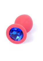 Bijuterii anale din silicon MyLove Toys, roșii, medii, 8 cm
