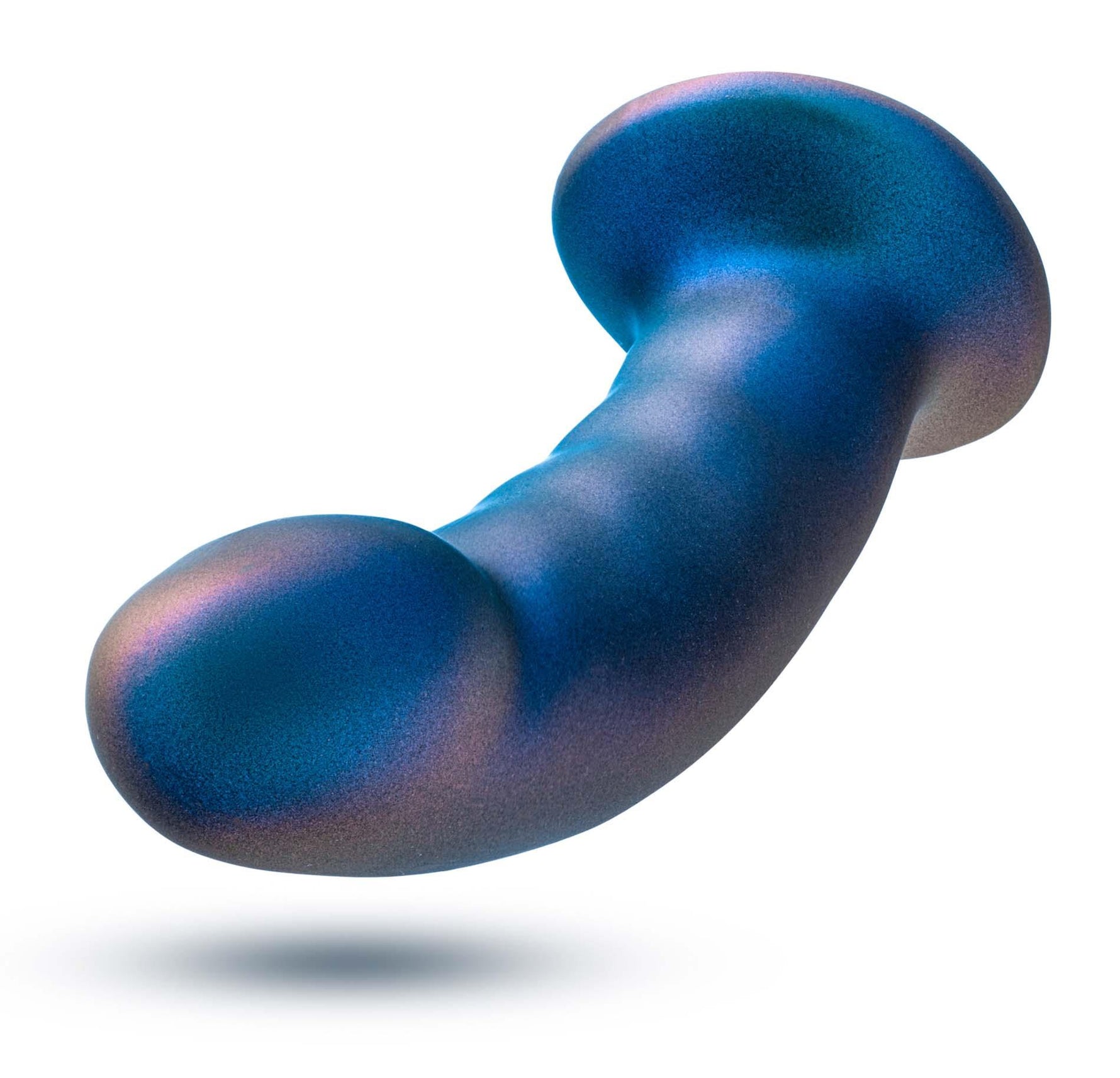 Dildo Temptasia Rebellion din silicon albastru 14 cm