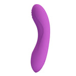 Vibrator Pretty Love DJ Dick din silicon pentru punctul G, 10 vibrații, USB