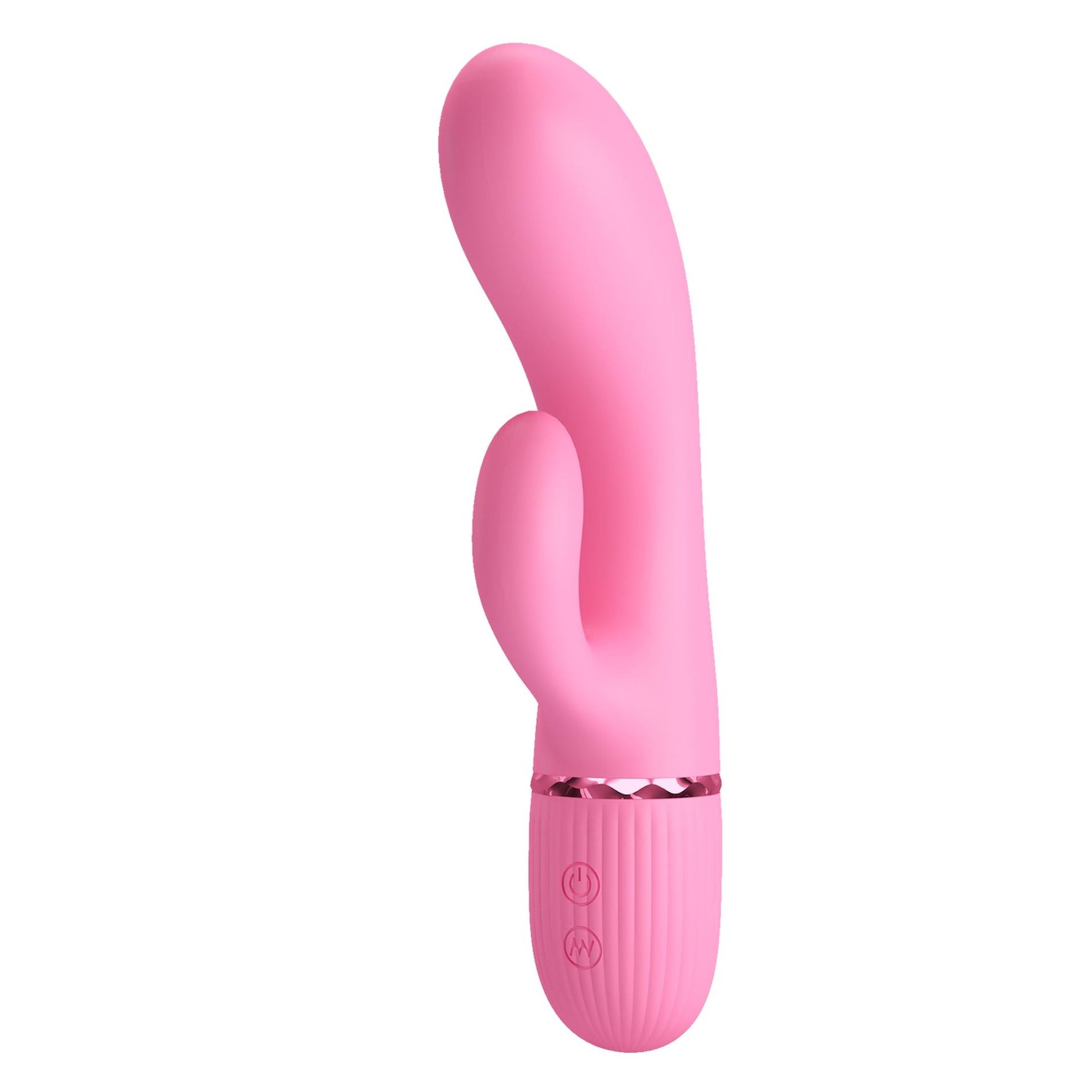 Vibrator Pretty Love Marski din silicon, model iepure, cu 10 funcții