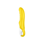 Vibrator Satisfyer Yummy Sunshine pentru Punct G, Galben, Silicon, USB, 23 cm