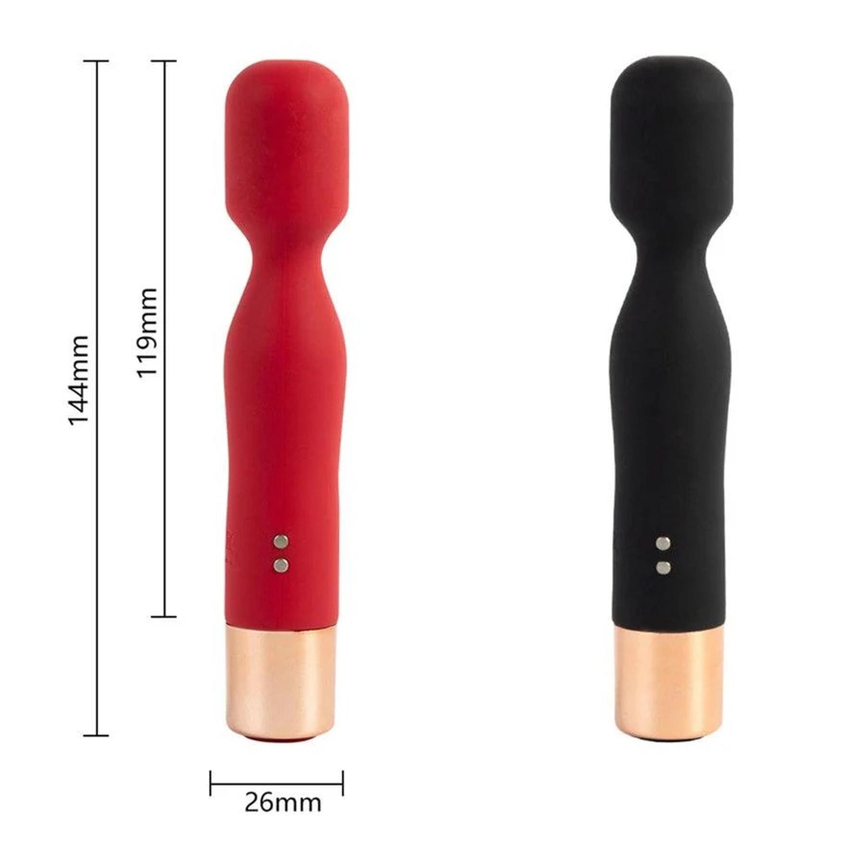 Aparat de masaj vibrant din silicon Lyla seria B, negru, USB, 7 moduri