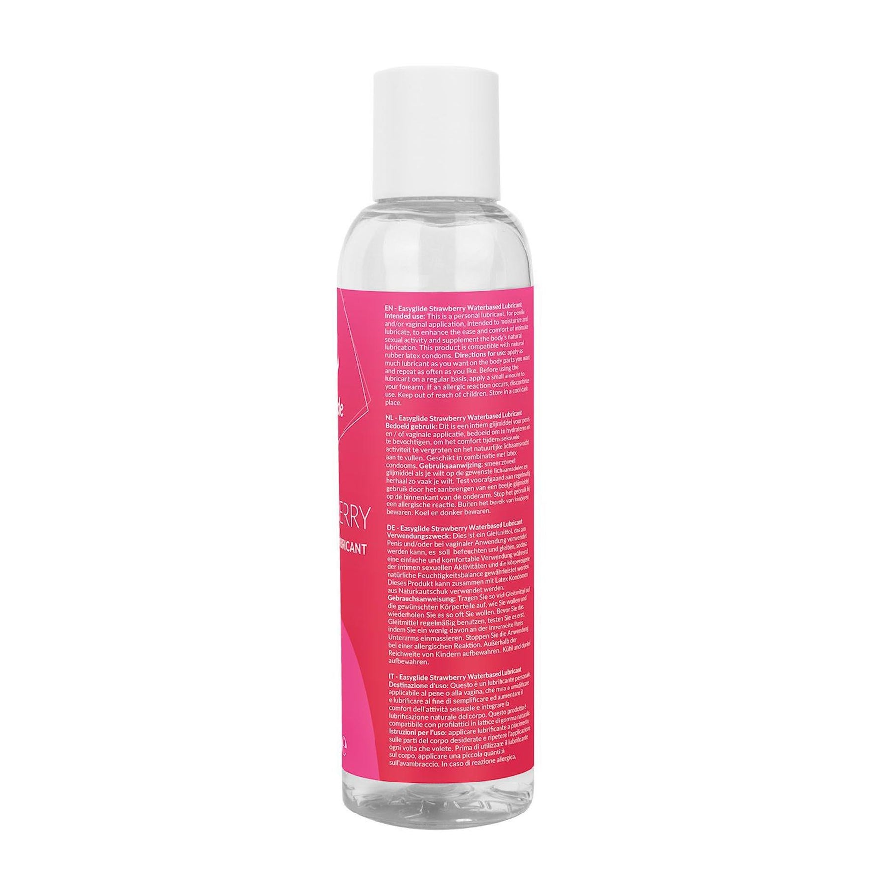 Lubrifiant pe bază de apă EasyGlide cu aromă de căpșuni 150 ml
