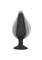 Plug anal gonflabil din silicon Colt XXXL negru 16 cm