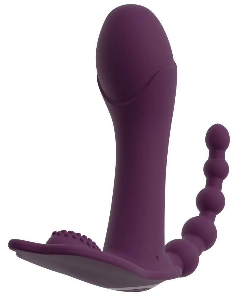 Vibrator Ariva Panty beau coeur cu telecomandă USB