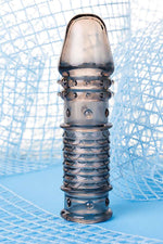 Extensie XLover ToyFa lupă transparentă neagră 13,5 cm