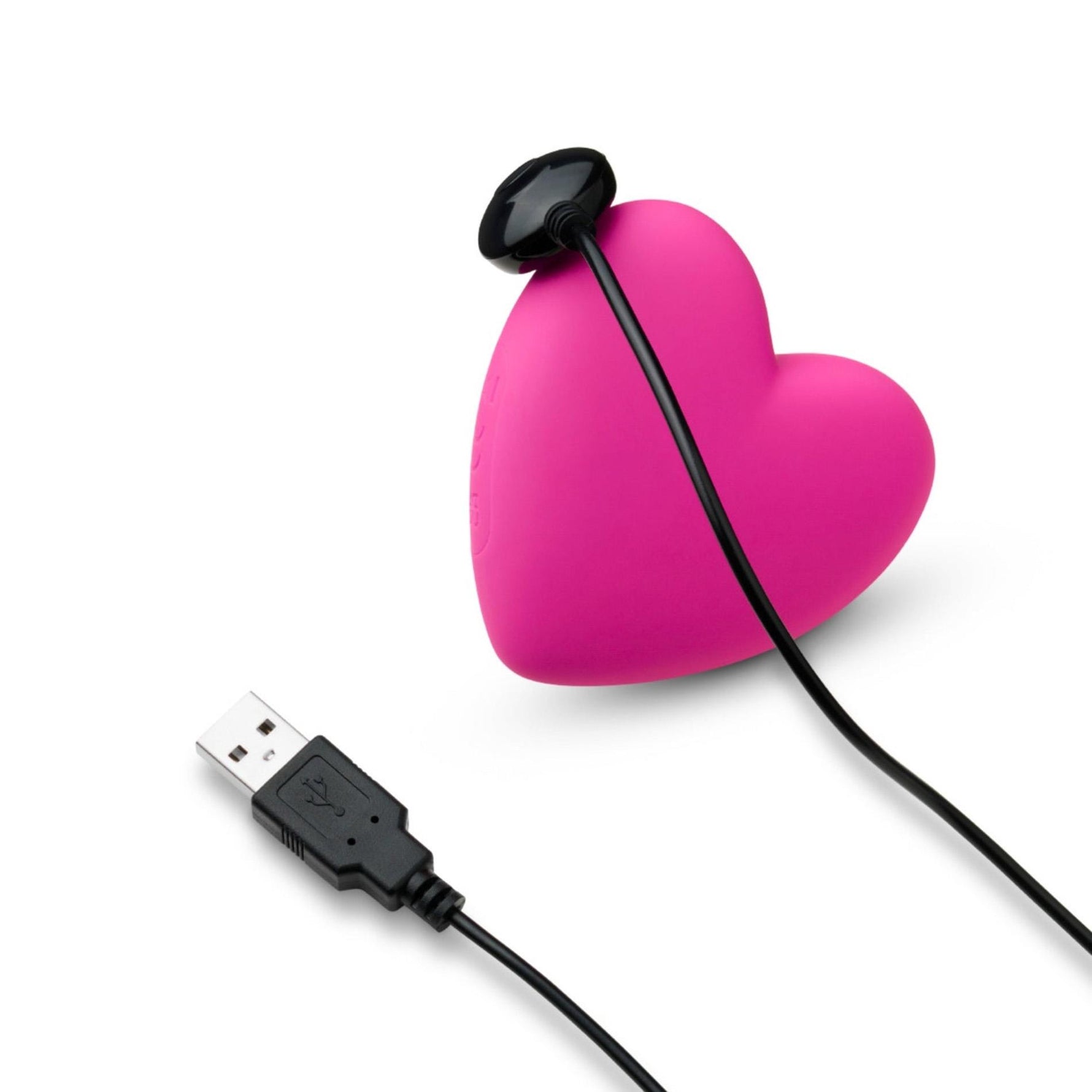 Mini vibrator cardiac Je t'aime So Divine roz USB